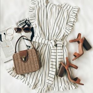 Billabong Striped Romper